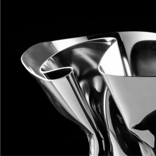 Cachepot/Fruteira/Balde de Gelo Fiori Aço Inox - Riva