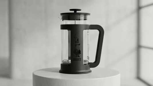 Cafeteira French Press 350ml Preta Smart - Bialetti