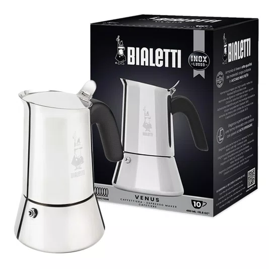 Cafeteira Inox Venus 10xic - Bialetti