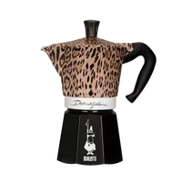 Cafeteira Moka Express 6 Xícaras Dolce & Gabbana Leopardo - Bialetti
