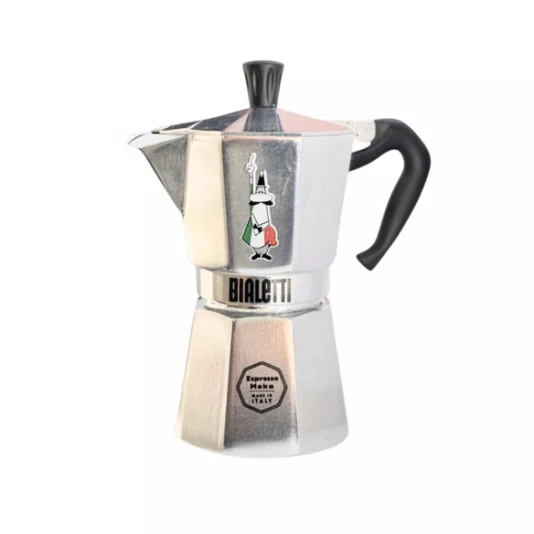 Cafeteira Moka Express 6 Xicaras Omino Prata