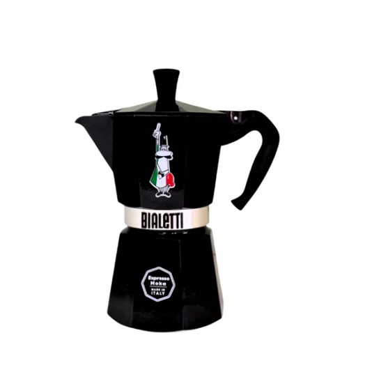 Cafeteira Moka Express 6 Xicaras Omino Vermelha