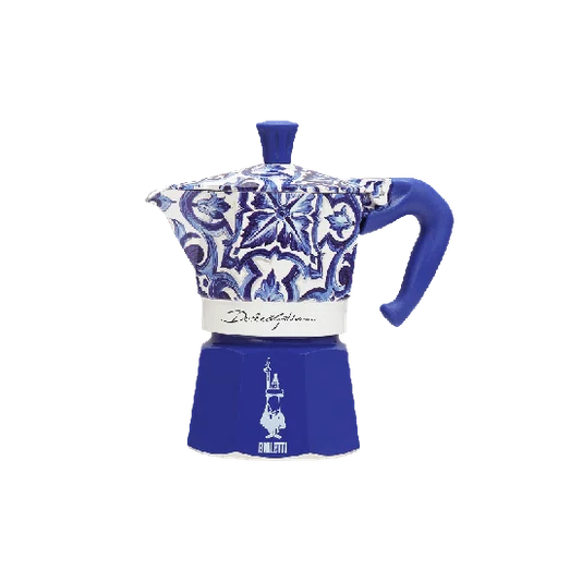 Cafeteira Moka Express Serve 3 Xícaras Dolce & Gabbana Blue - Bialetti