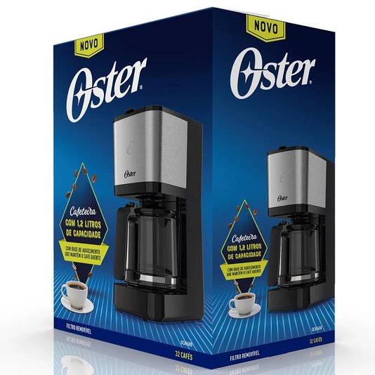 Cafeteira Quadrada 1,2L - 220v - OCAF600 - Oster
