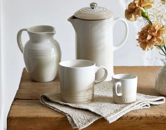 Caneca 100ml London Creme Meringue - Le Creuset