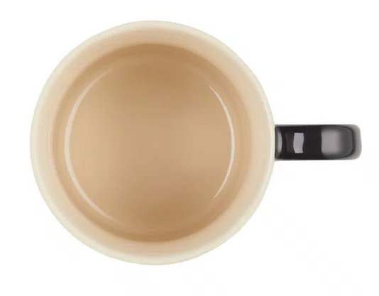Caneca 200ml London Preto Black Onyx - Le Creuset