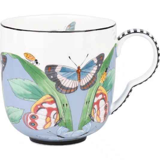 Caneca Azul Kaleidoscope 380ml - Tea Delight