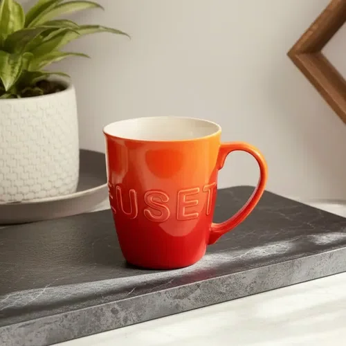 Caneca Bozeman 580ml Laranja - Le Creuset