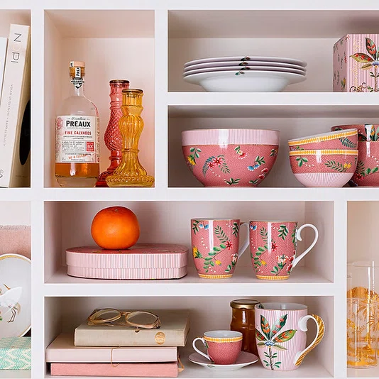 Caneca Extra Grande Heron Rosa La Majorelle - Pip Studio