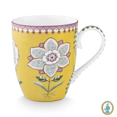 Caneca Grande Amarela Lily&lotus -Pip Studio
