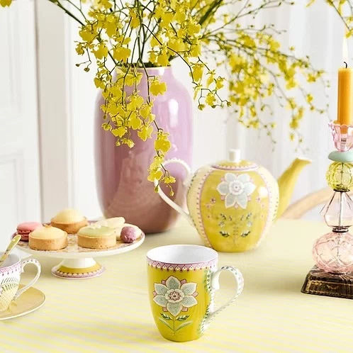 Caneca Grande Amarela Lily&lotus -Pip Studio