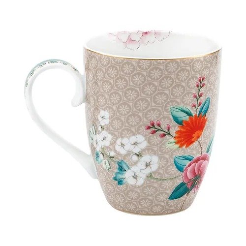 Caneca Grande Cáqui - Blushing Birds - Pip Studio