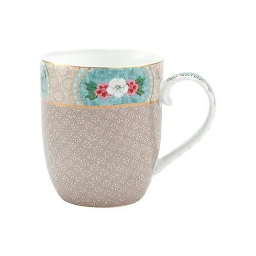 Caneca Pequena Cáqui - Blushing Birds - Pip Studio