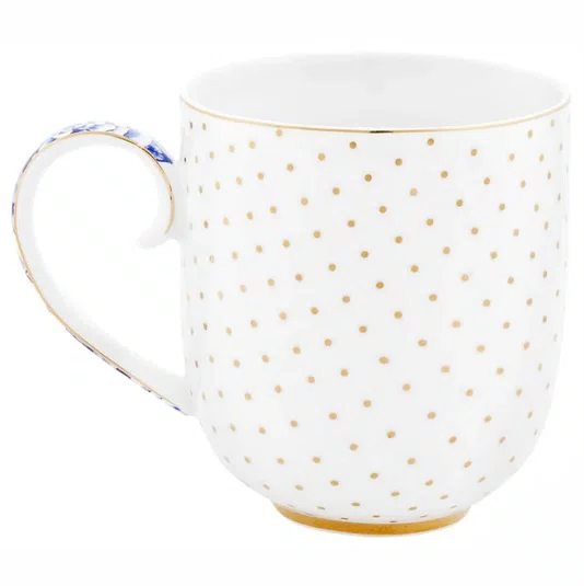 Caneca Pequena Dots - Royal White - Pip Studio