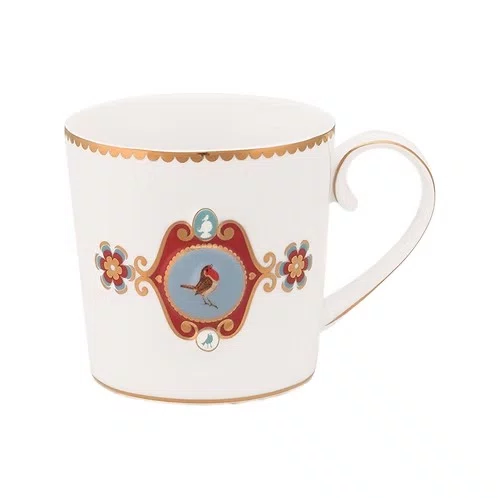 Caneca Pequena Medallion Branco