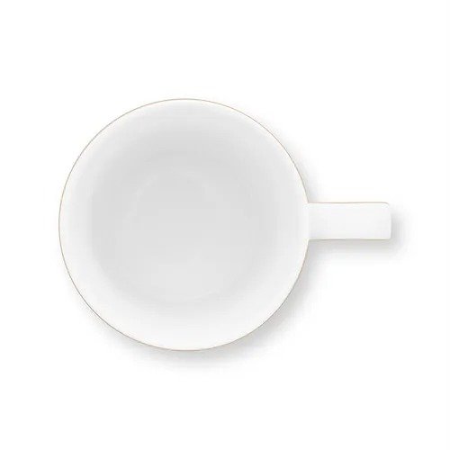 Caneca Pequena Medallion Esmeralda/verde - Love Birds 150ml - Pip Studio