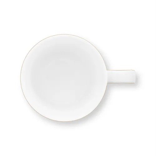 Caneca Pequena Medallion Stripes Esmeralda/verde - Love Birds 150ml - Pip Studio