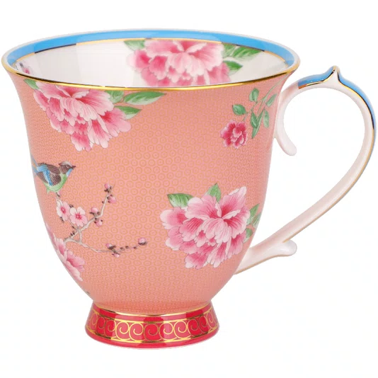 Caneca Pink Peony 360ml - Tea Delight