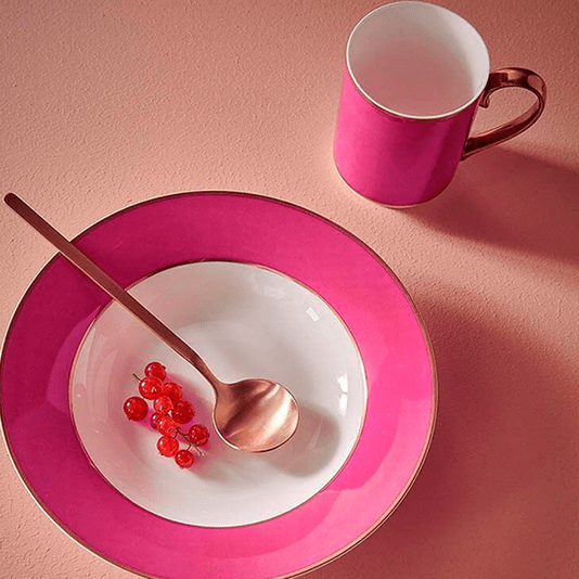 Caneca Grande Rosa - Pip Chique 350ml - Pip Studio
