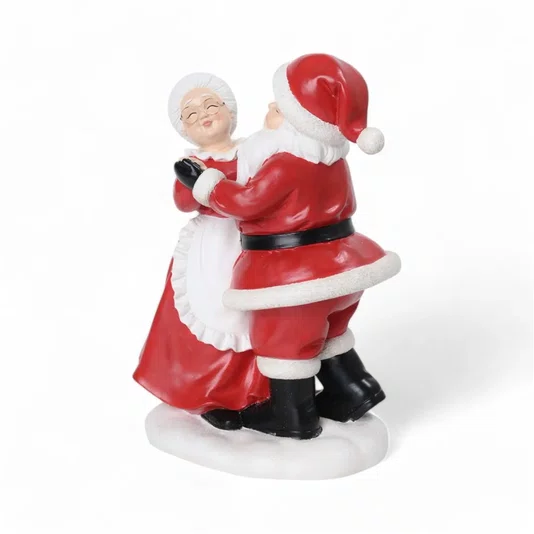 Casal Noel Resina 30cm - Cromus