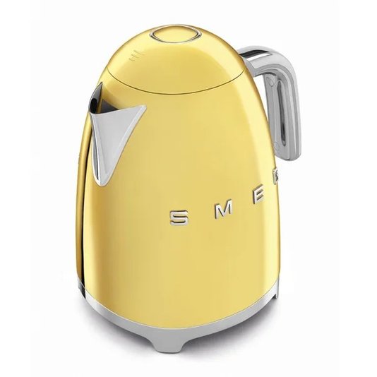 Chaleira Elétrica 1.7 L Anni 50, Dourada, 220v - Klf03g0br - Smeg