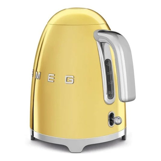 Chaleira Elétrica 1.7 L Anni 50, Dourada, 220v - Klf03g0br - Smeg