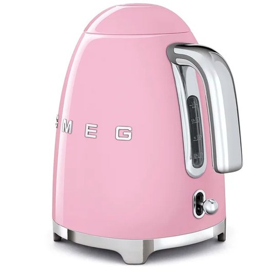 Chaleira Elétrica 1.7l, Anni 50, Rosa, 220v - Smeg