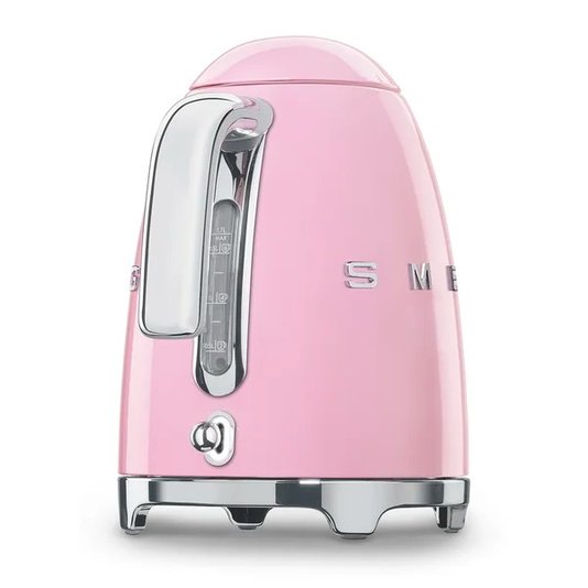 Chaleira Elétrica 1.7l, Anni 50, Rosa, 220v - Smeg