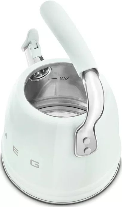 Chaleira Verde Pastel Retrô para Fogão - Smeg