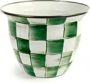 Vaso Courtly Check Quadriculado Verde - Mackenzie Childs