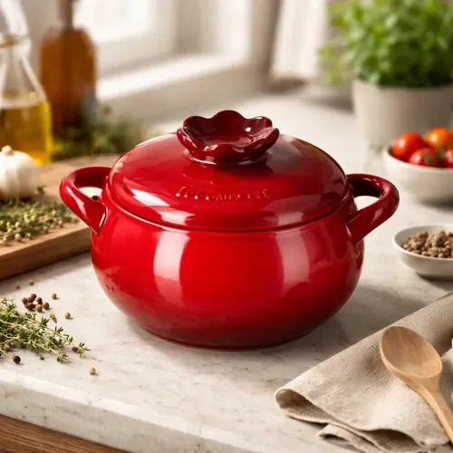 Cocotte Berry 480ml Vermelho Cerise - Le Creuset