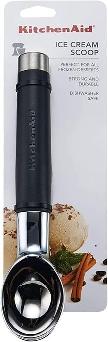 Colher de Sorvete Zinco Preta - Kitchenaid