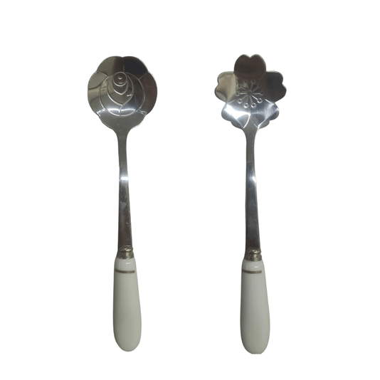Colheres Romantique Tresor em Aço Inox 6 Peças