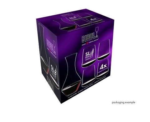 Conjunto 4 Copos + 1 Decanter Merlot/carbenet - Riedel