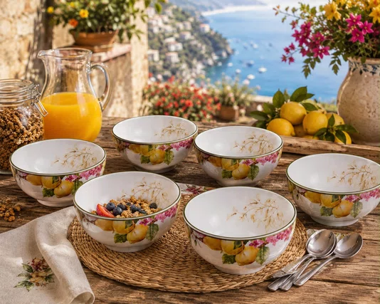 Conjunto 6 Bowls Cereal Imperial - Scalla