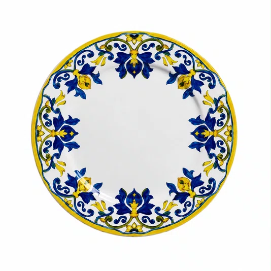 Conjunto 6 Pratos Raso Reto Limone - Scalla