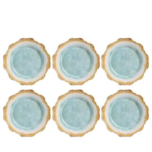 Conjunto 6 Pratos Sobremesa Antunes - Scalla