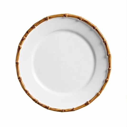Conjunto 6 Pratos Sobremesa Bambu Flat - Scalla