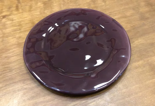 Conjunto 6 Pratos Sobremesa Quasar Roxo - Scalla