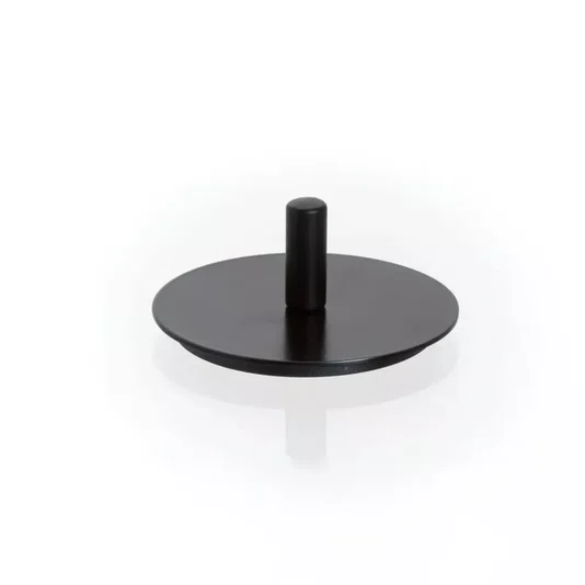 Conjunto Acessórios Quadrado 4 Peças Preto Fosco - Resimetal