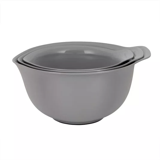 Conjunto Bowls 3 Tigelas Multiuso Cinza - Kitchenaid