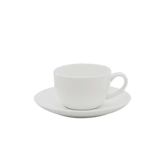 Conjunto de 06 Xícaras 250ml com Pires para Chá Sable - Strauss