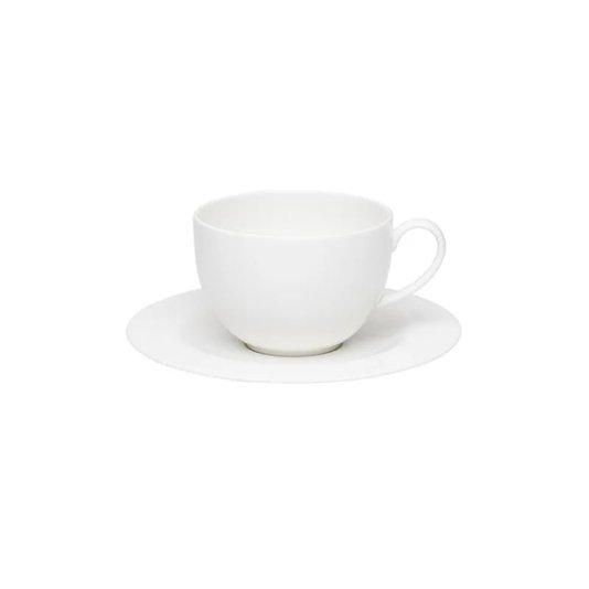 Conjunto de 06 Xícaras 270 Ml com Pires para Chá Blanc - Strauss