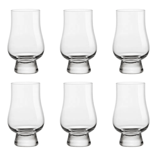 Copo de Cristal Single Malt 210ml 2 Peças Selo Prata - Imperattore