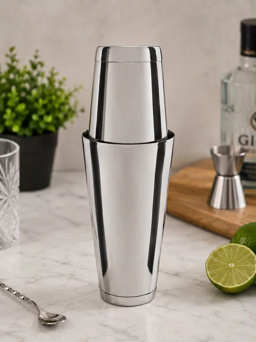 Coqueteleira Copo Profissional de Aço Inox 750ml
