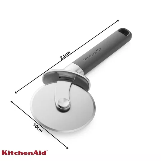 Cortador de Pizza Lâmina Inox Cinza - Kitchenaid