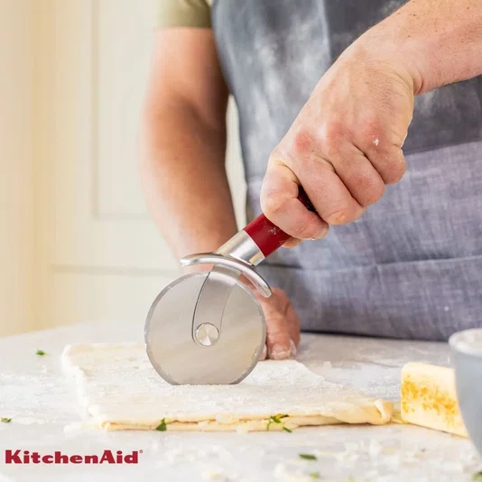 Cortador de Pizza Lâmina Inox Vermelho - Kitchenaid