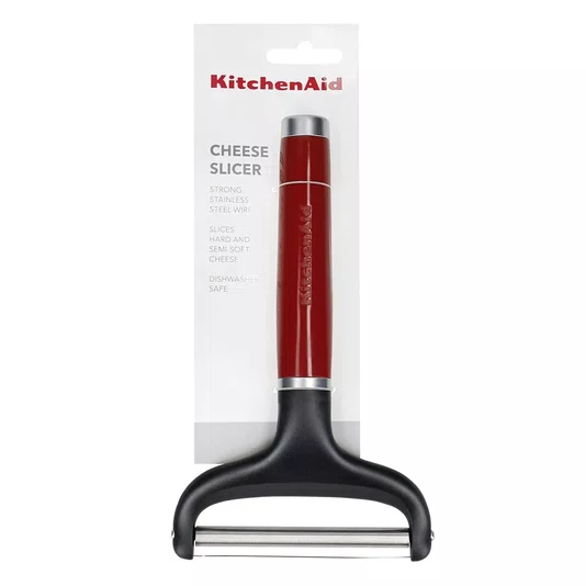 Cortador de Queijo Fatiador Manual Vermelho - Kitchenaid