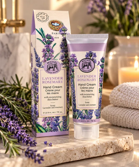 Creme para Maos 75ml Lavander Rosemary - Michel Desing