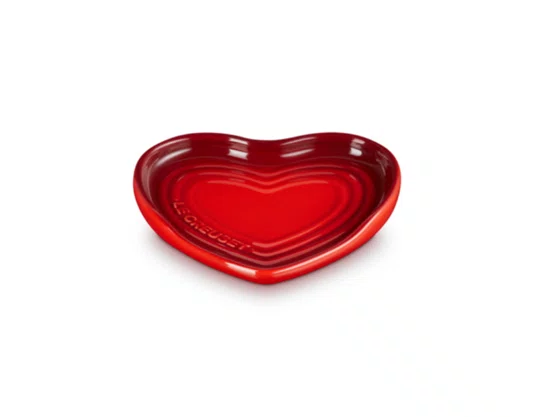 Descanso Coração para Colher 13cm Vermelho Cerise - Le Creuset